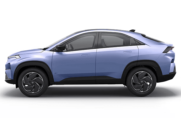Tata Curvv EV Piano Black Body Cladding