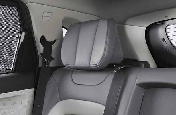 Comfort Headrest in Tata Harrier EV