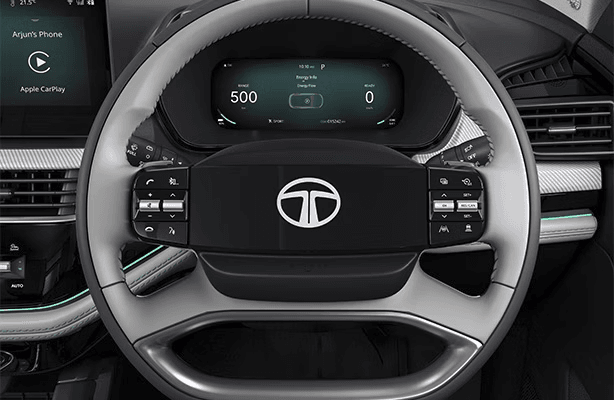 26.03 cm Digital Cockpit in Tata Harrier EV