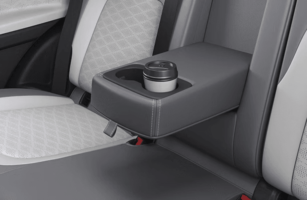 Rear Armrest With Cup Holder in Tata Harrier EV