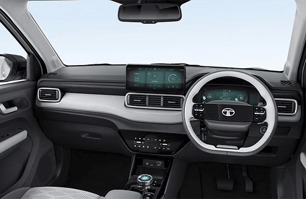 Digital Dashboard in Tata Punch EV - Real-Time Driving Intelligence