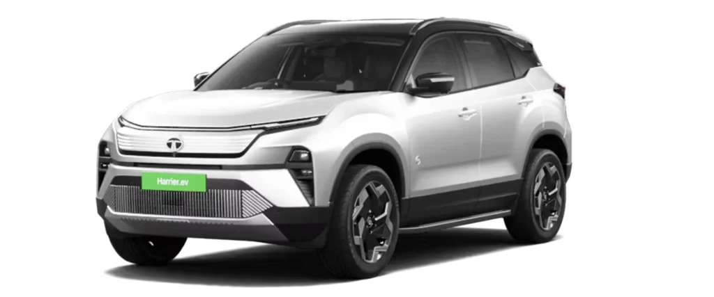 Tata Harrier EV at Lakshmi Tata Chennai showroom