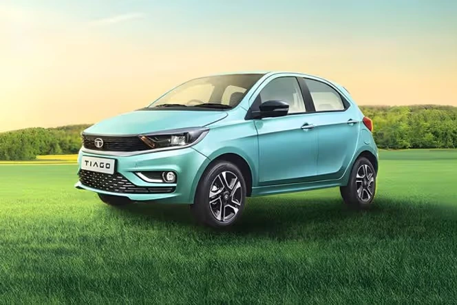 Tata Tiago hatchback car in Chennai by Lakshmi Tata